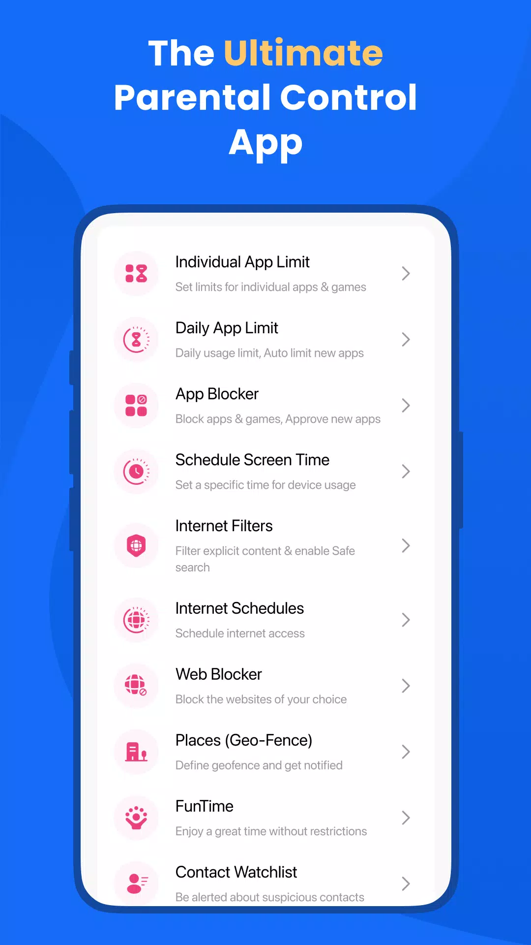 Parental Control FamilyTime應用截圖第1張