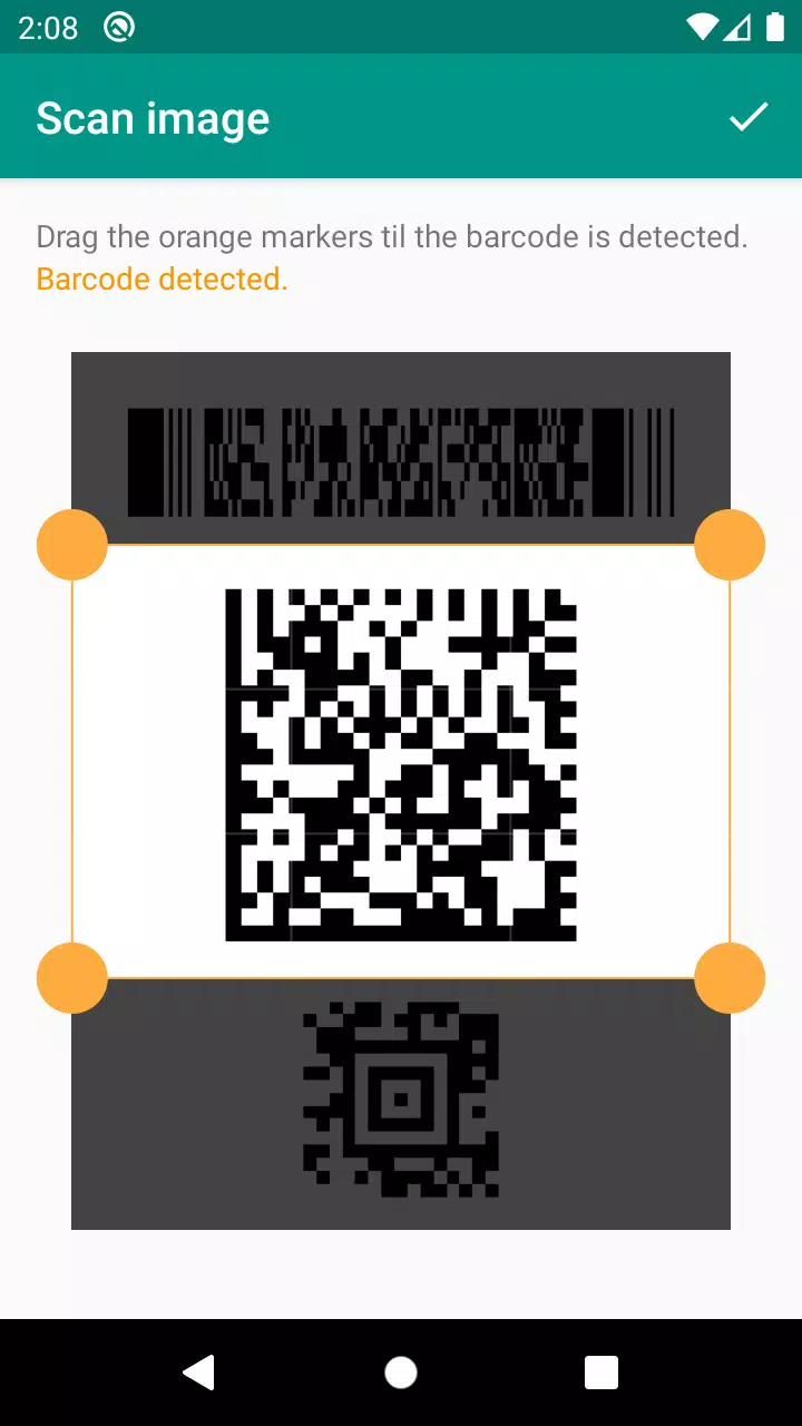 Lector de códigos QR y barras Captura de pantalla 3