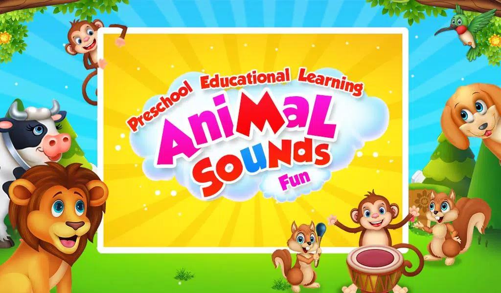 Learning Animal Sounds Games應用截圖第0張