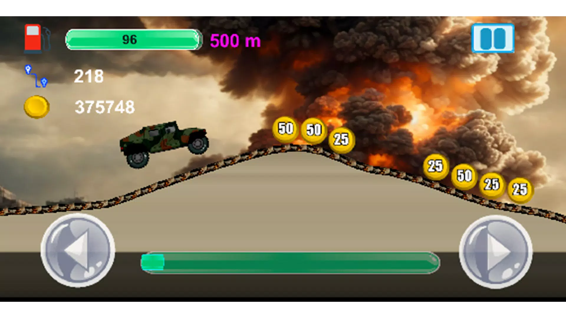 Hill Climb Car Race Adventure ภาพหน้าจอ 2