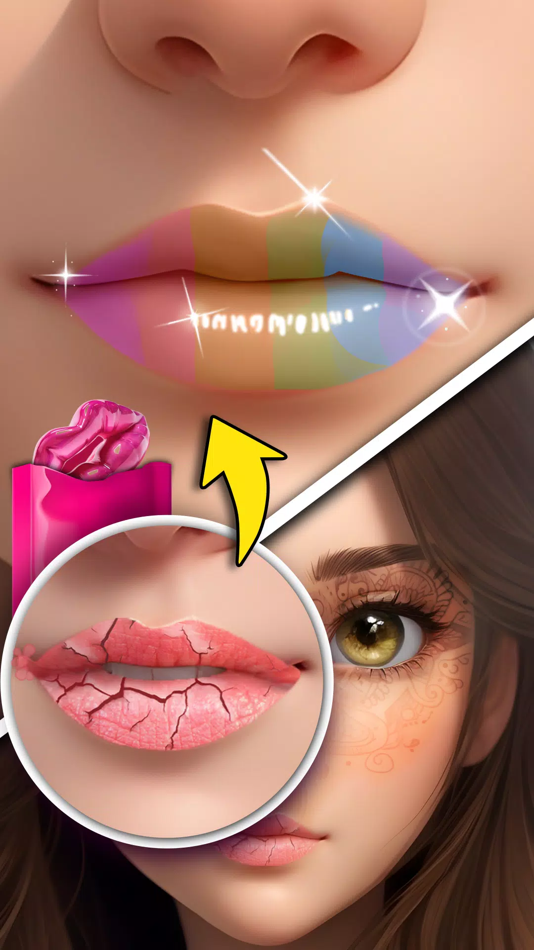Makeup Games & ASMR Makeover Captura de pantalla 2