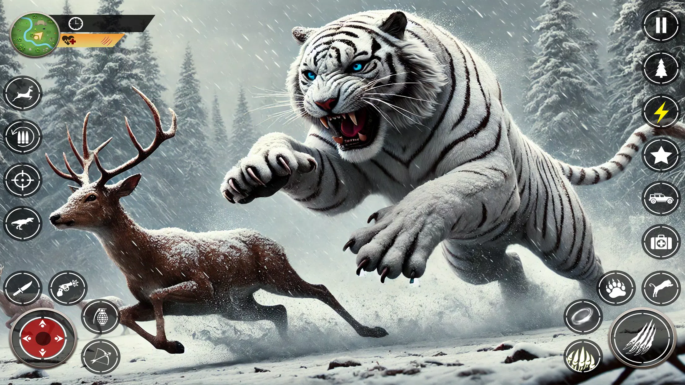 Snow Tiger Family Simulator 3D應用截圖第1張