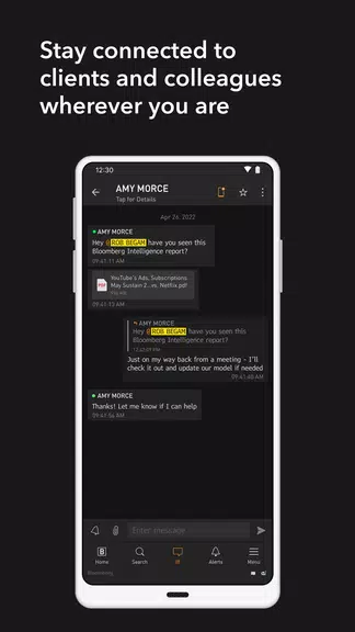 Bloomberg Professional Captura de tela 3