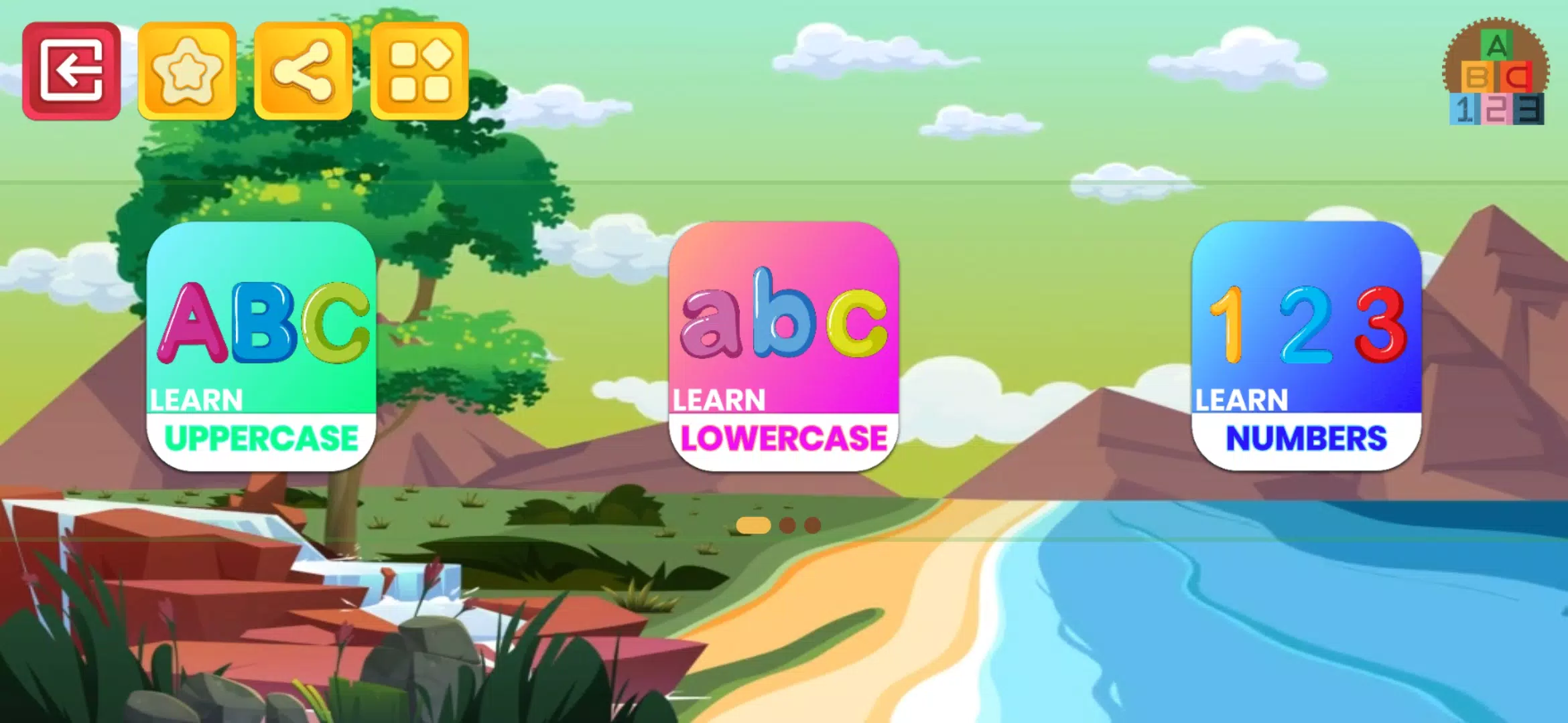 Learn numbers and letters Capture d'écran 0