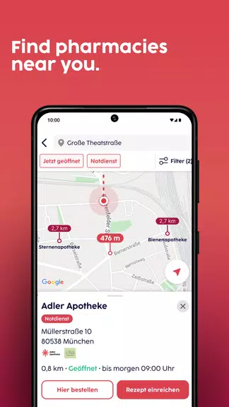 gesund.de - E-Prescription App Ekran Görüntüsü 3