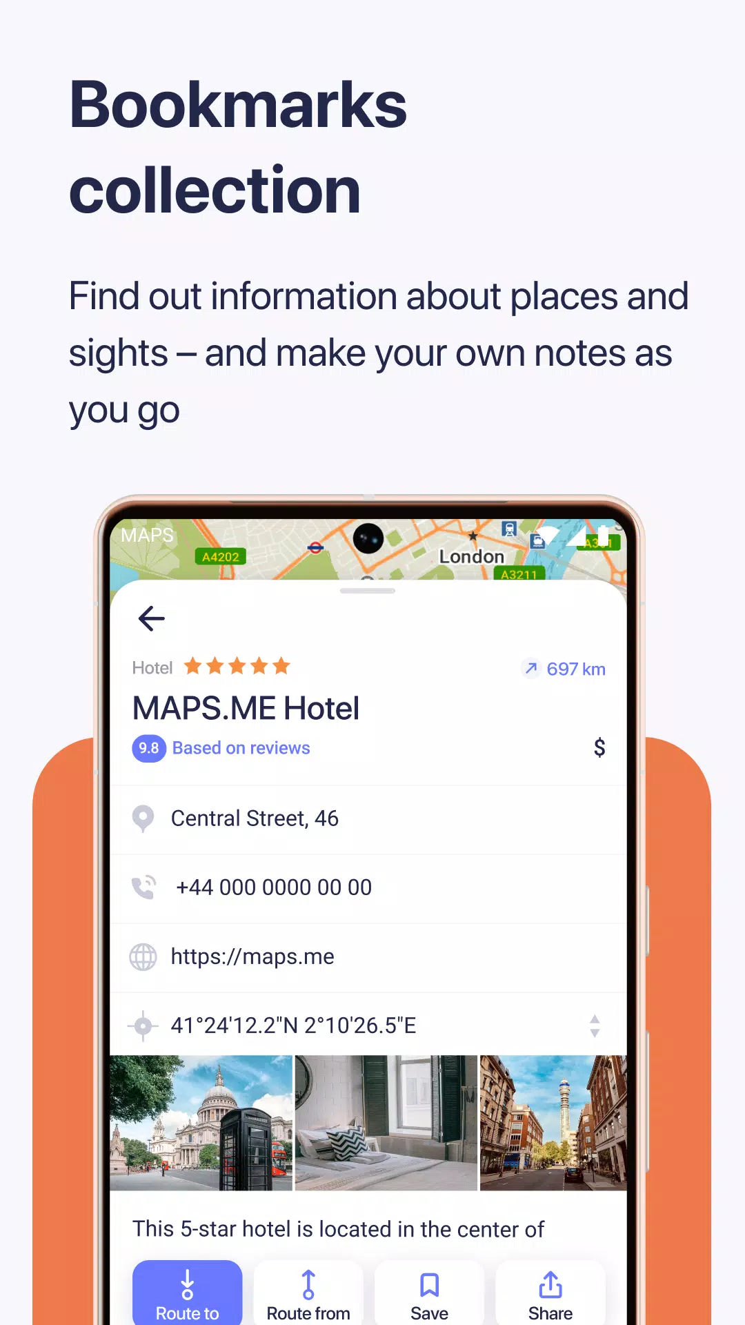 MAPS.ME ภาพหน้าจอ 2