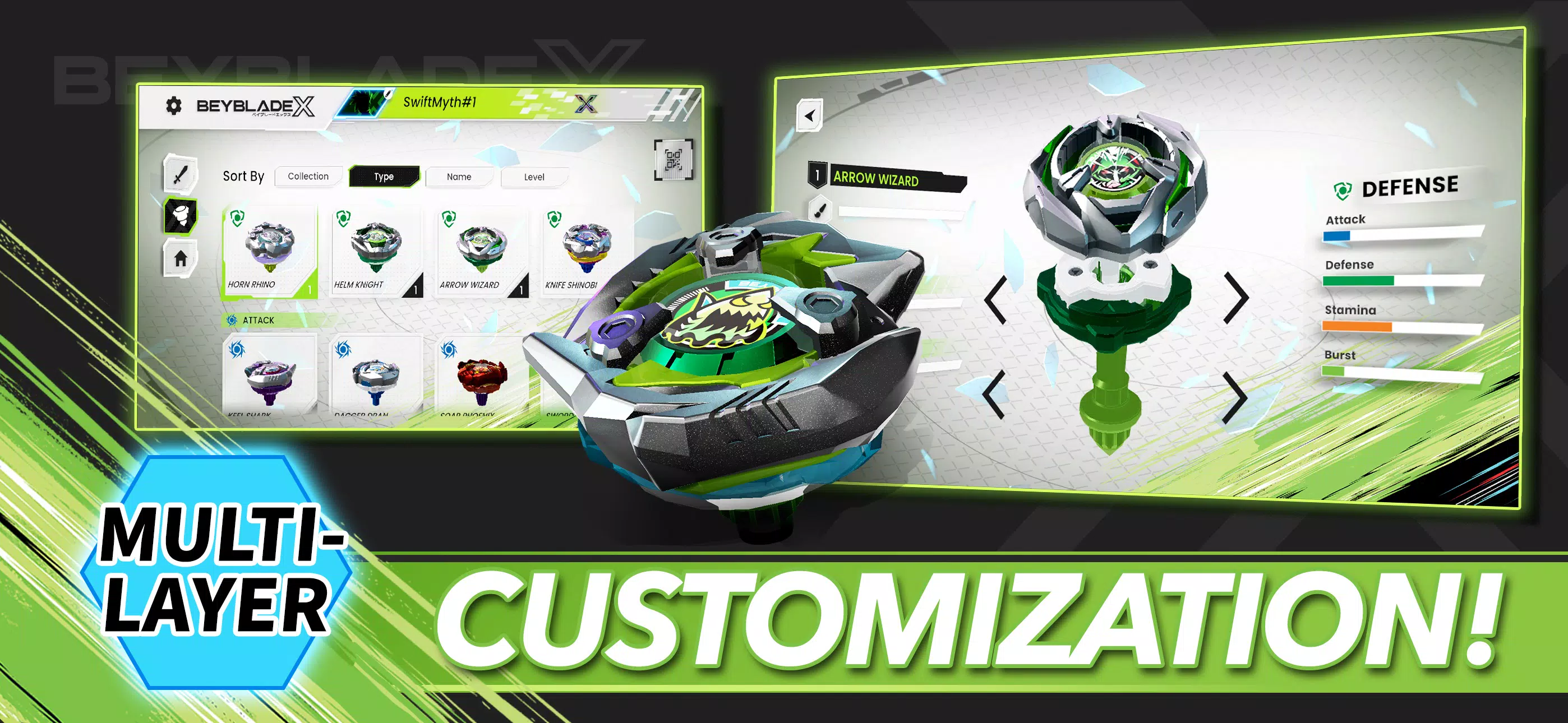 Schermata Beyblade X App 1