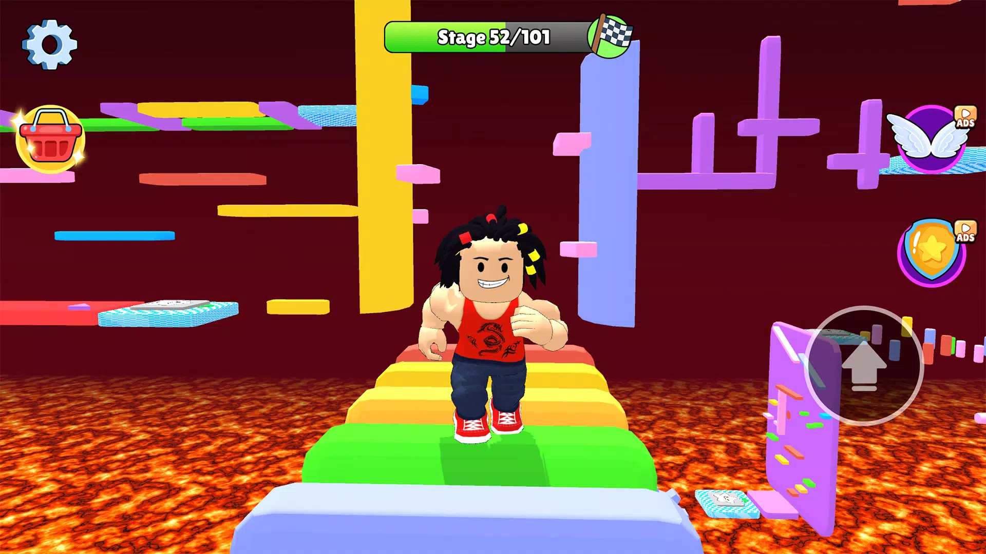 Parkour Adventure Jump Up Game应用截图第0张