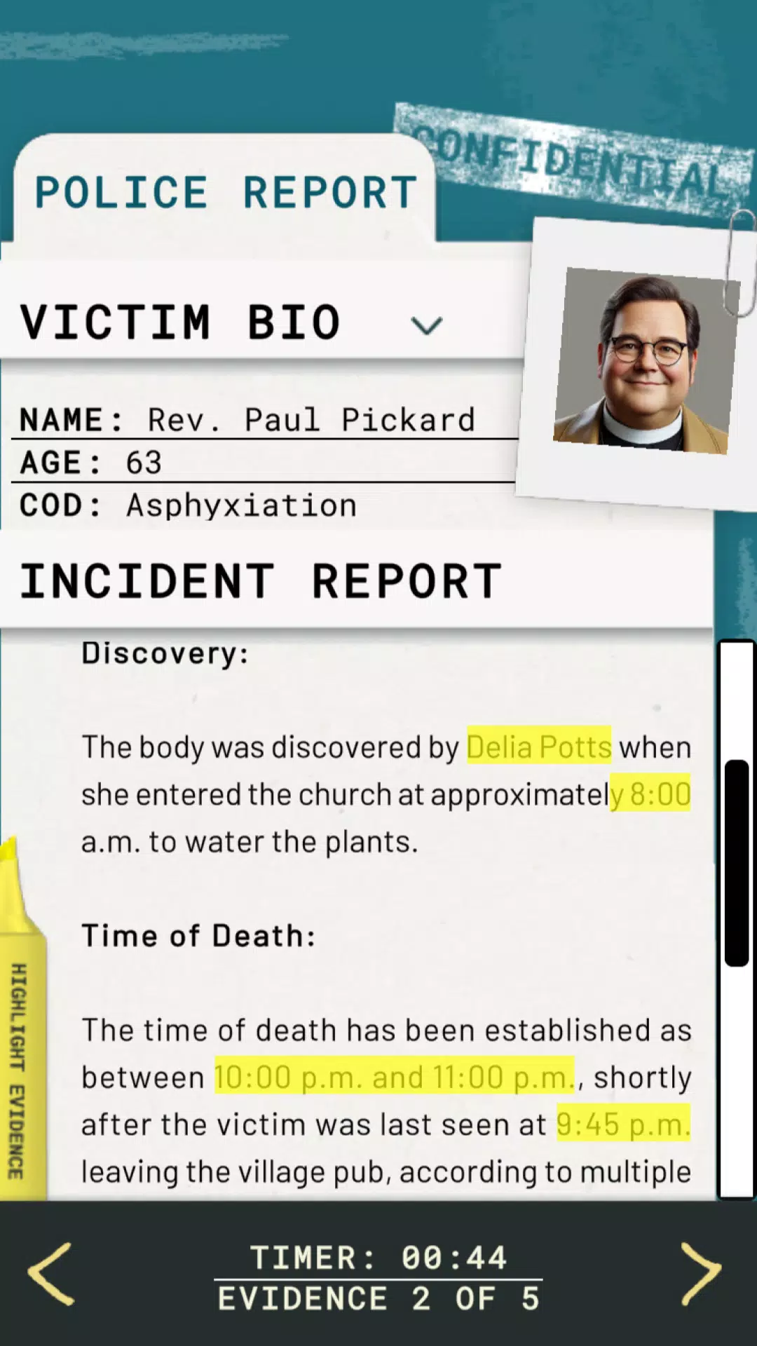 Whodunit? Murder Mystery Games Ảnh chụp màn hình 3