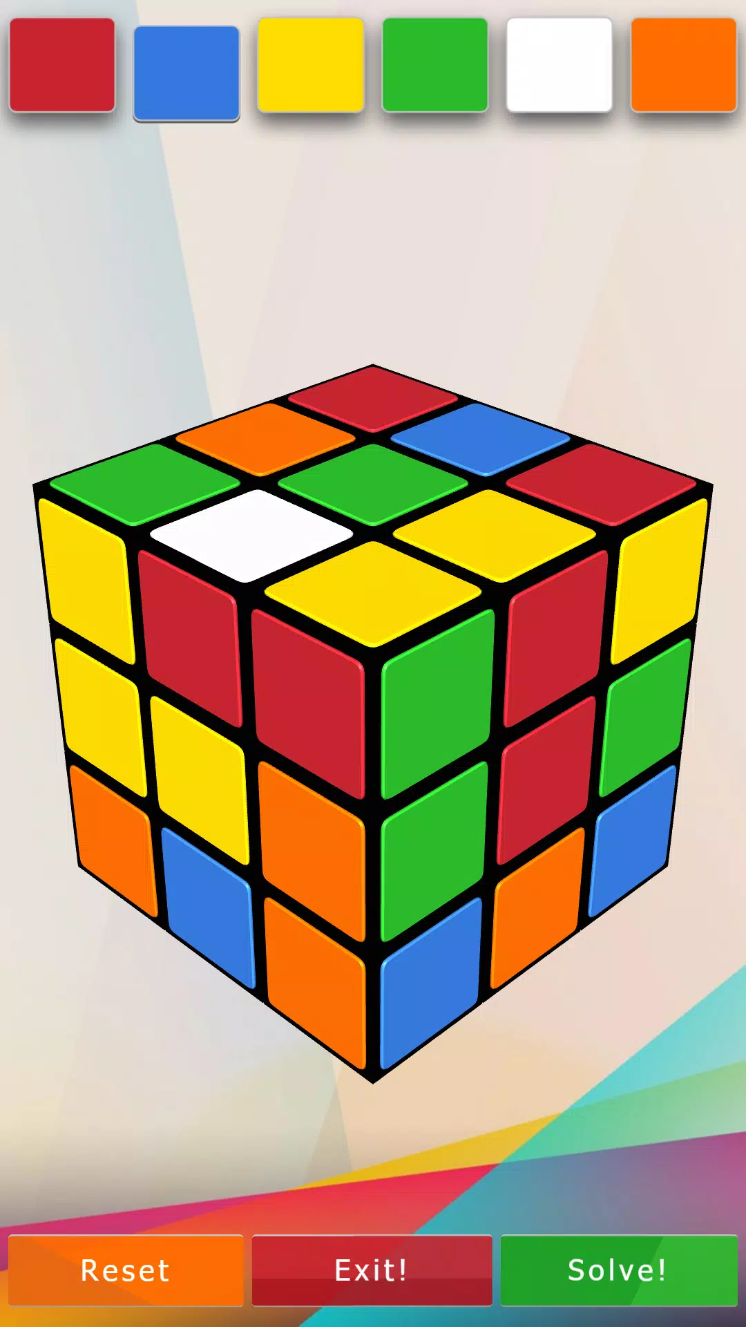 Schermata 3D-Cube Solver 3