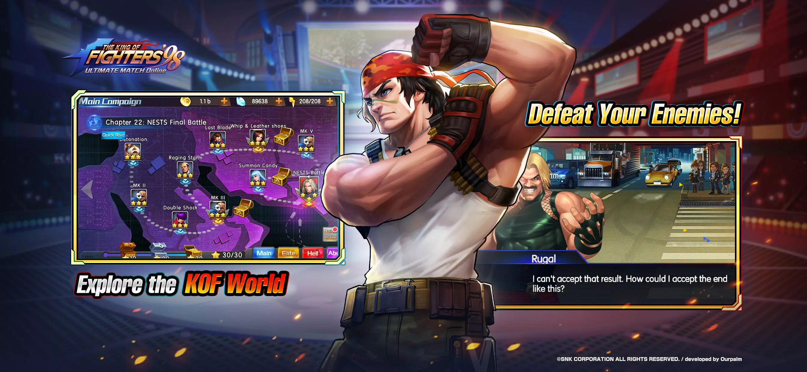 THE KING OF FIGHTERS '98 UM OL應用截圖第3張