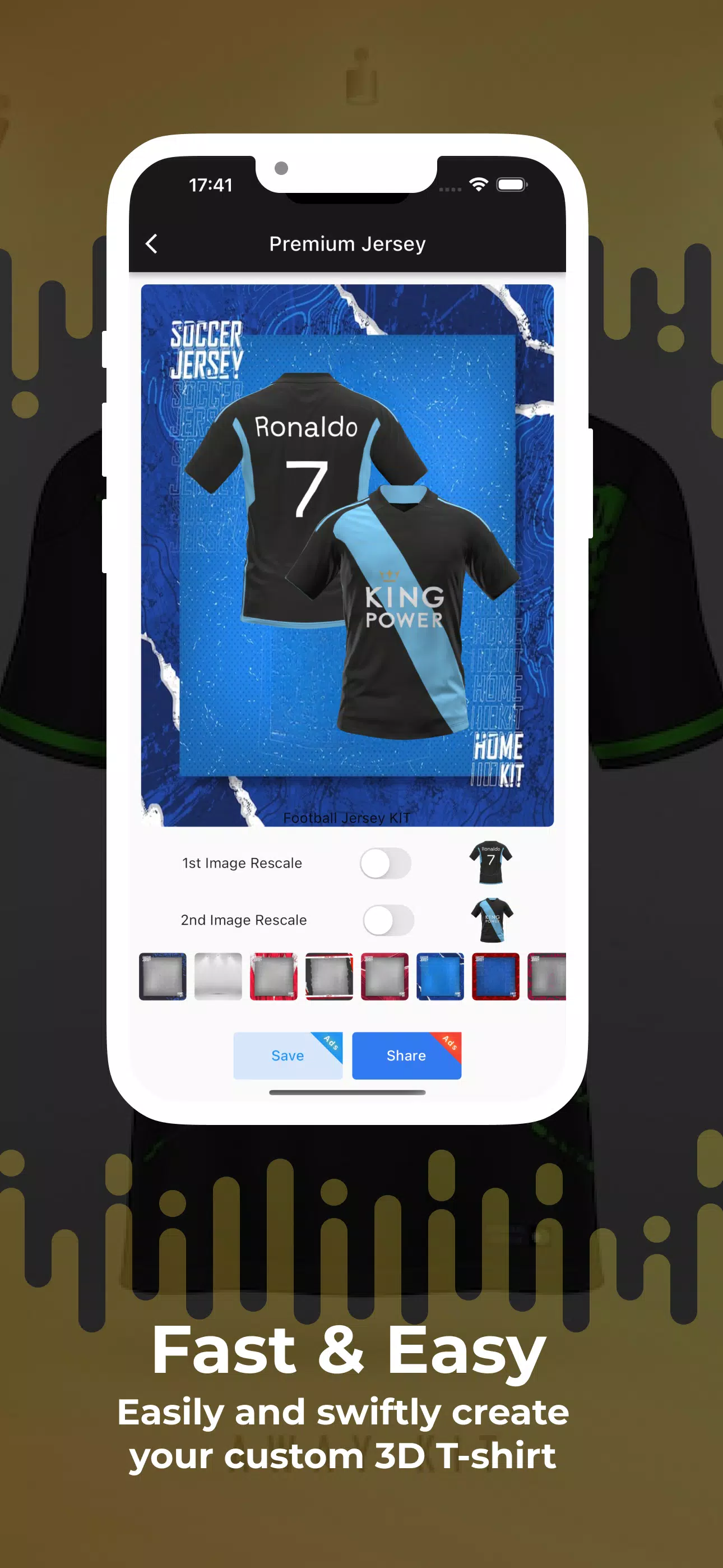 Football Jersey Kit Creator應用截圖第1張