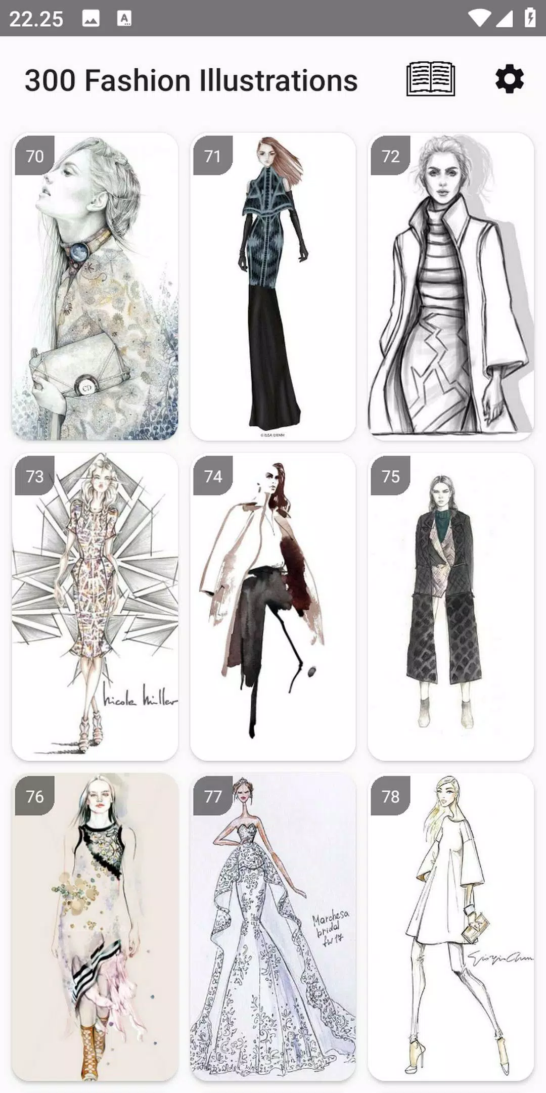 300 Fashion Illustrations スクリーンショット 3