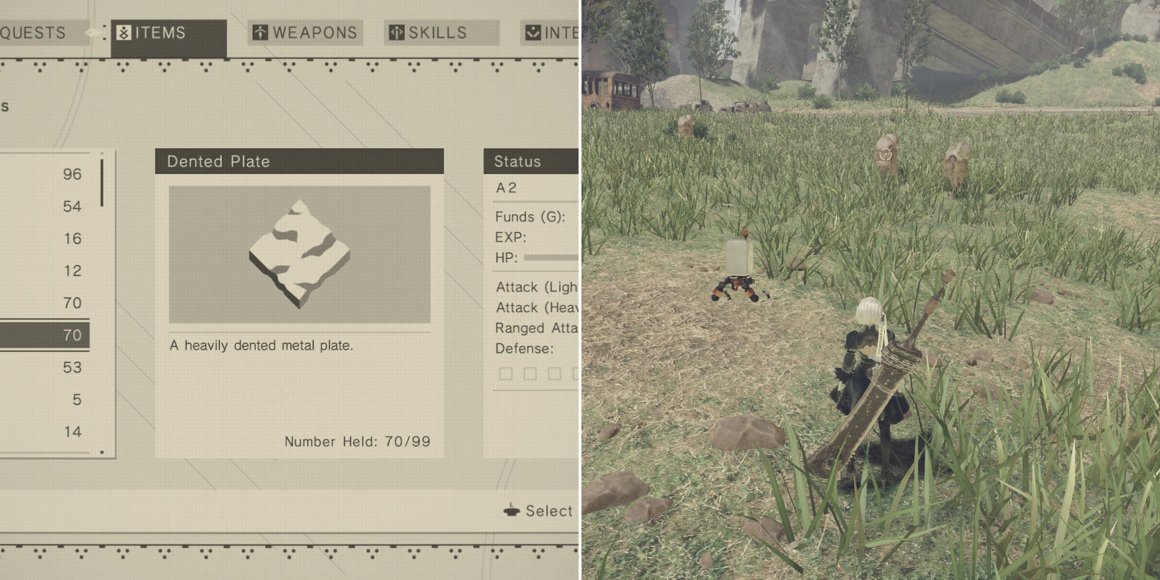 Pagbubunyag ng Sikreto sa Dented Plate sa NieR: Automata