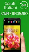 Italian Good Morning Gif Image Tangkapan skrin 3