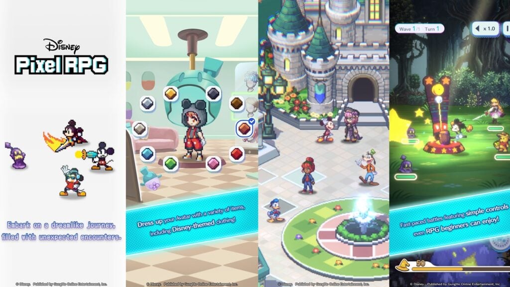 Pre-Register Now: Disney Pixel RPG Invites Players to Battle with Mickey