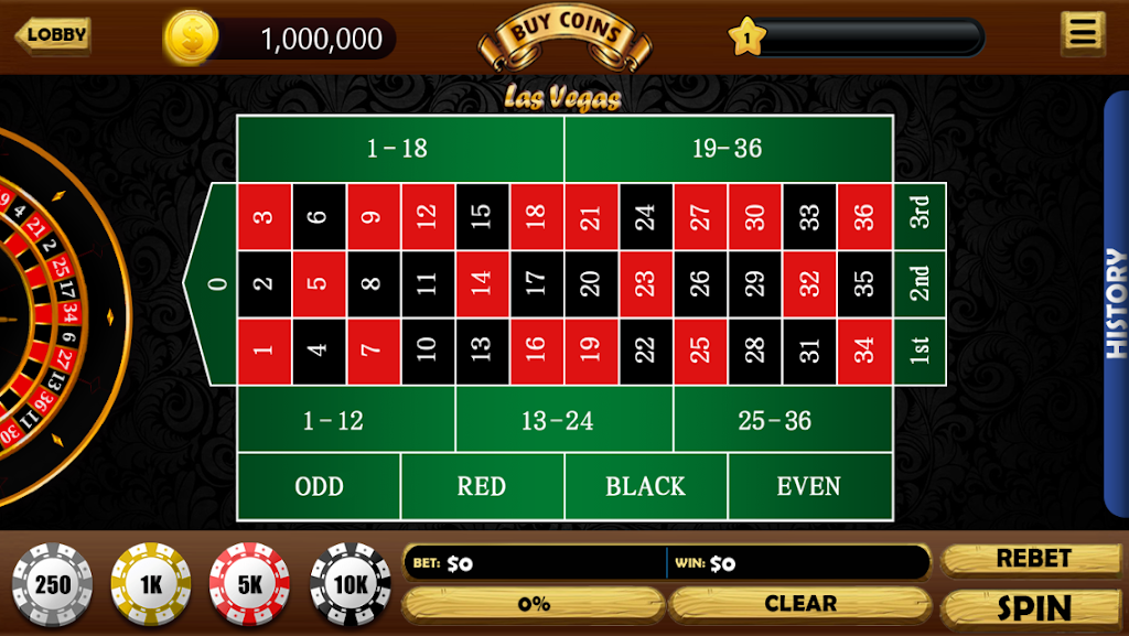 Roulette VIP Deluxe Bet Pro スクリーンショット 1