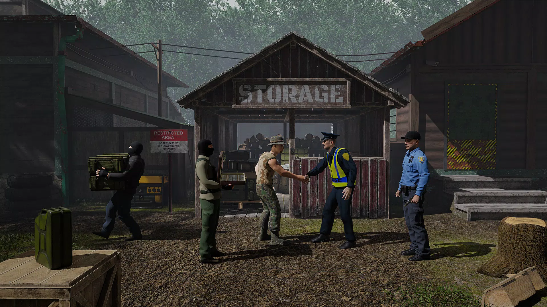 Border Patrol Police Game ภาพหน้าจอ 3