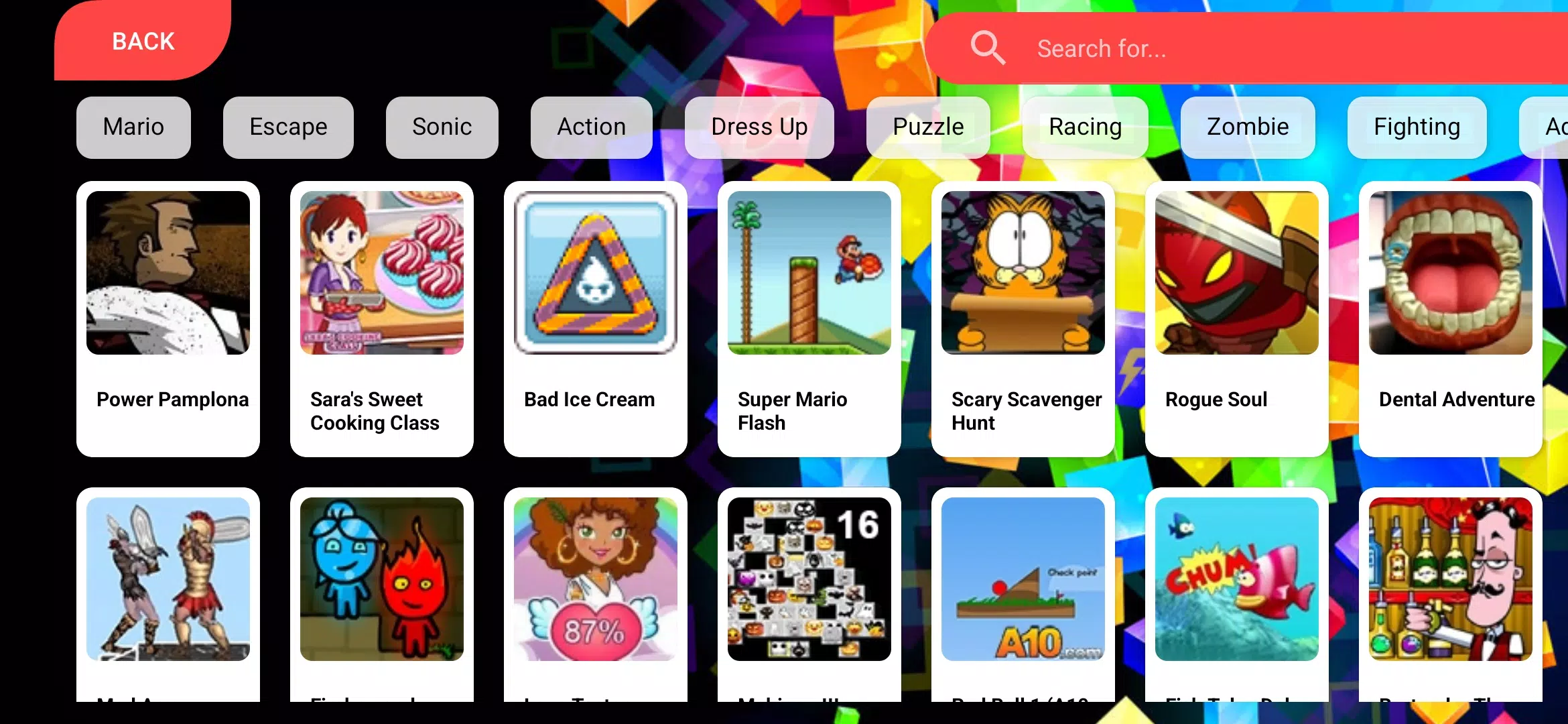 Flash Game Archive Tangkapan skrin 1