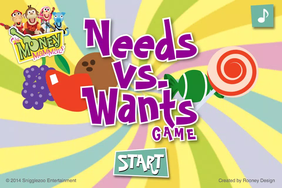 Money Mammals ® Needs vs Wants スクリーンショット 0