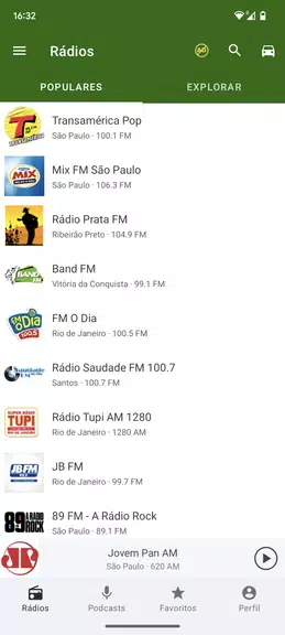 Rádio FM Brasil - FM Ao Vivo スクリーンショット 2