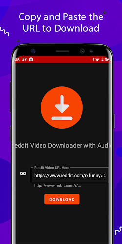Video Downloader with Audio for Reddit Скриншот 1