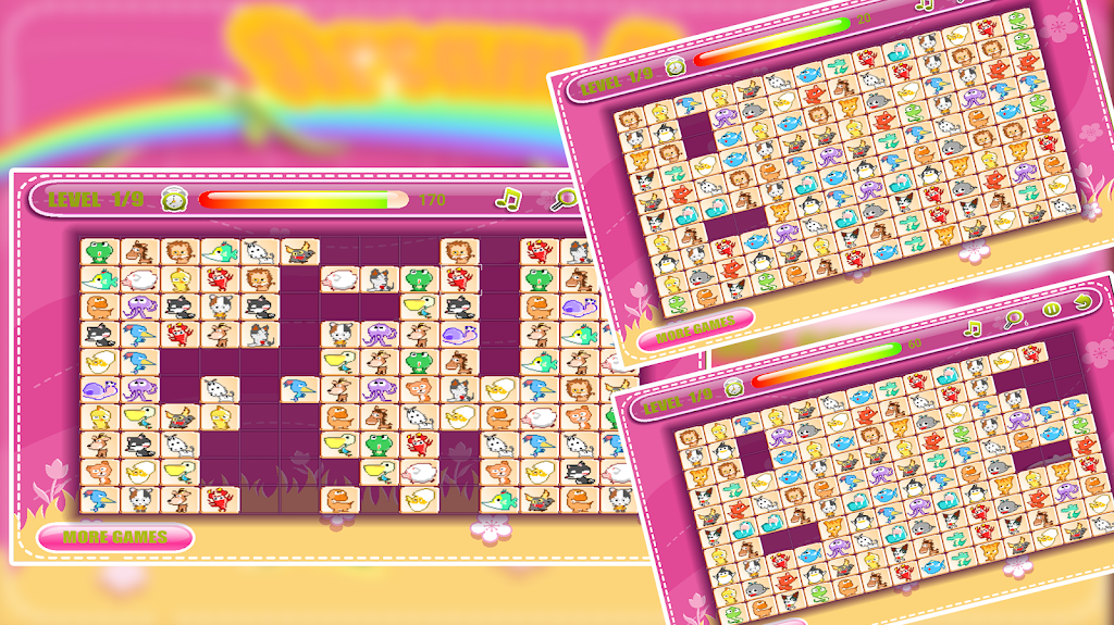 Dream Pet Link: Animal Mahjong Connect Скриншот 1