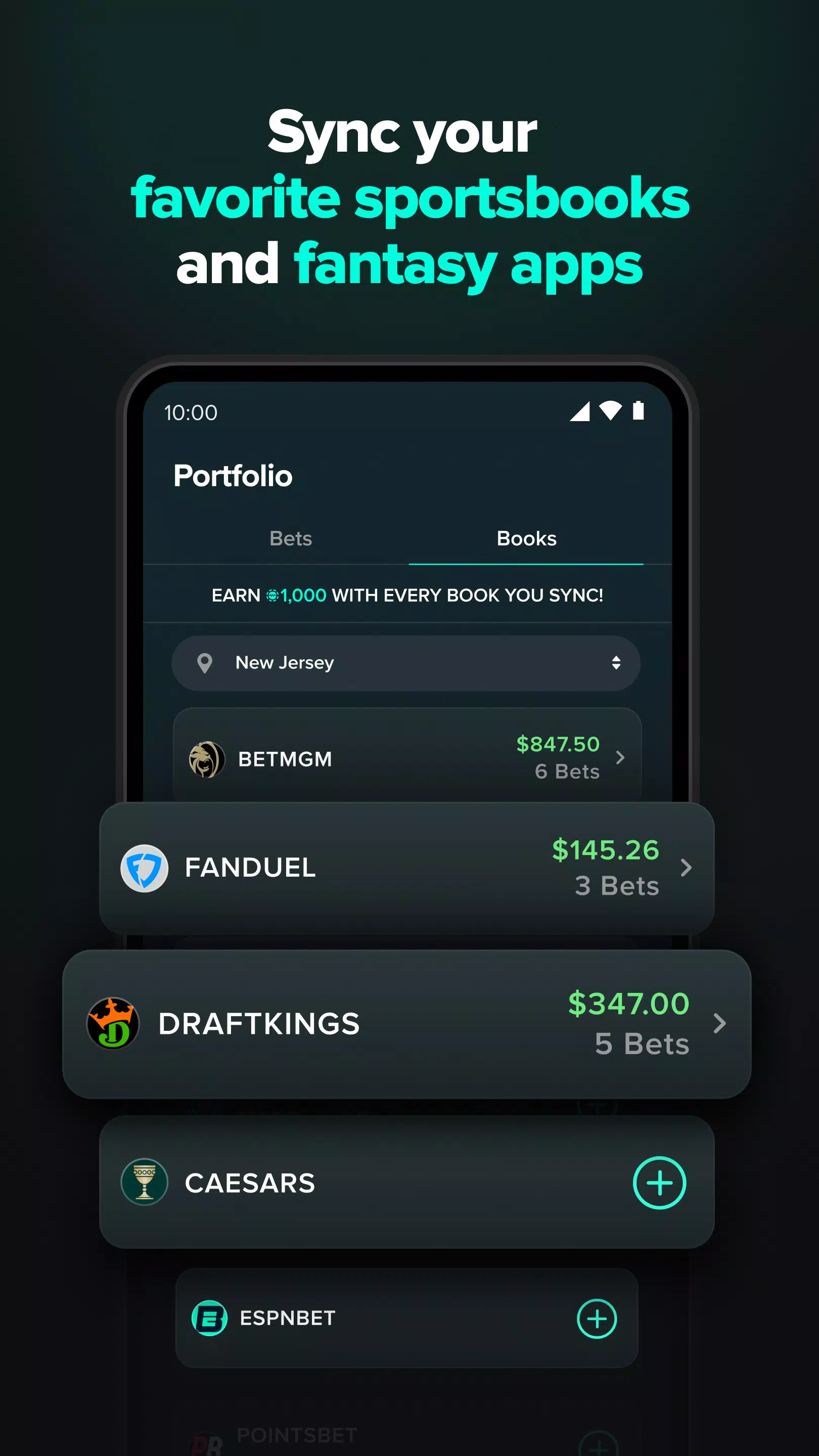 WagerWire ภาพหน้าจอ 3