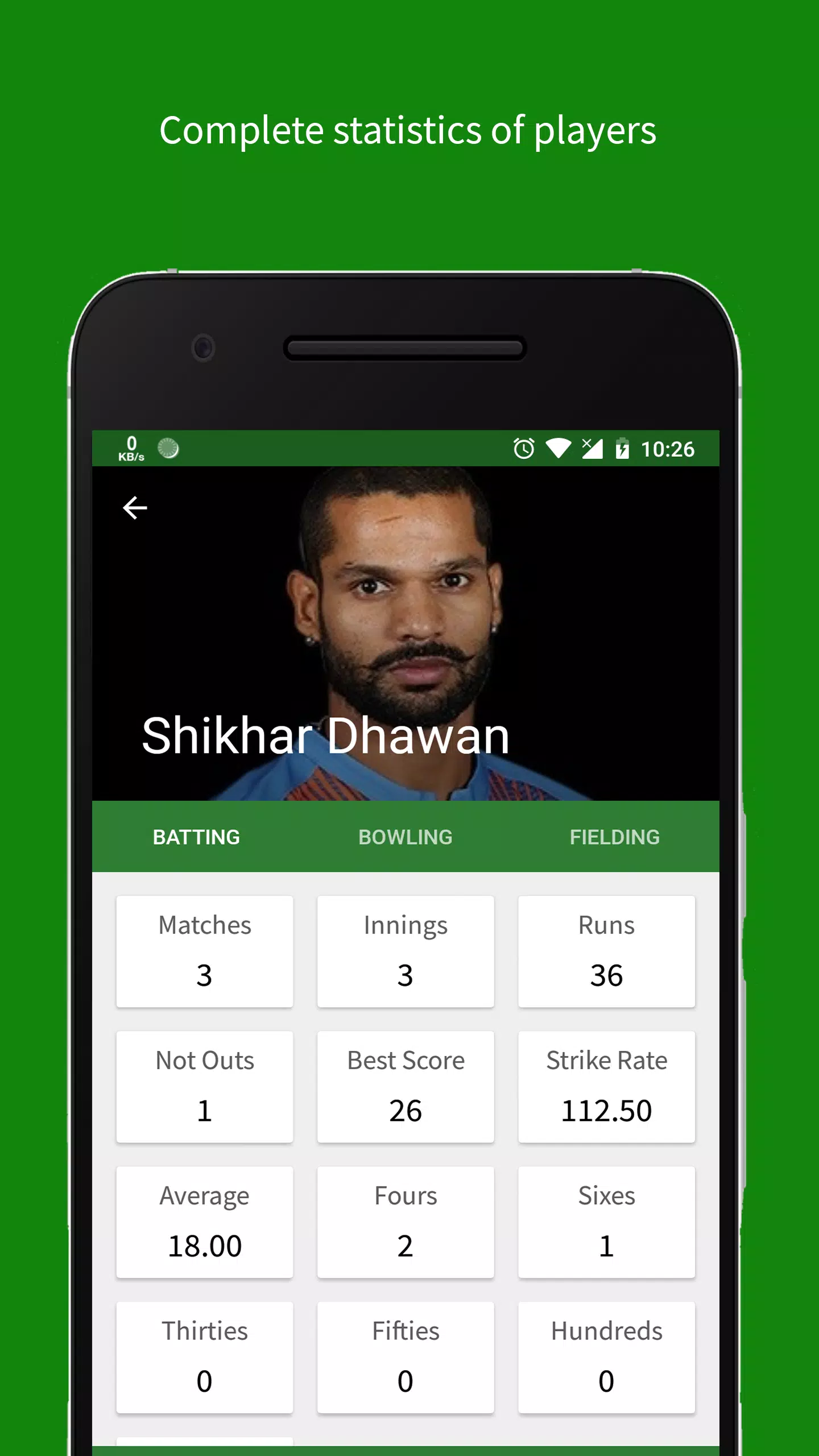 Cricket Scorer Tangkapan skrin 3