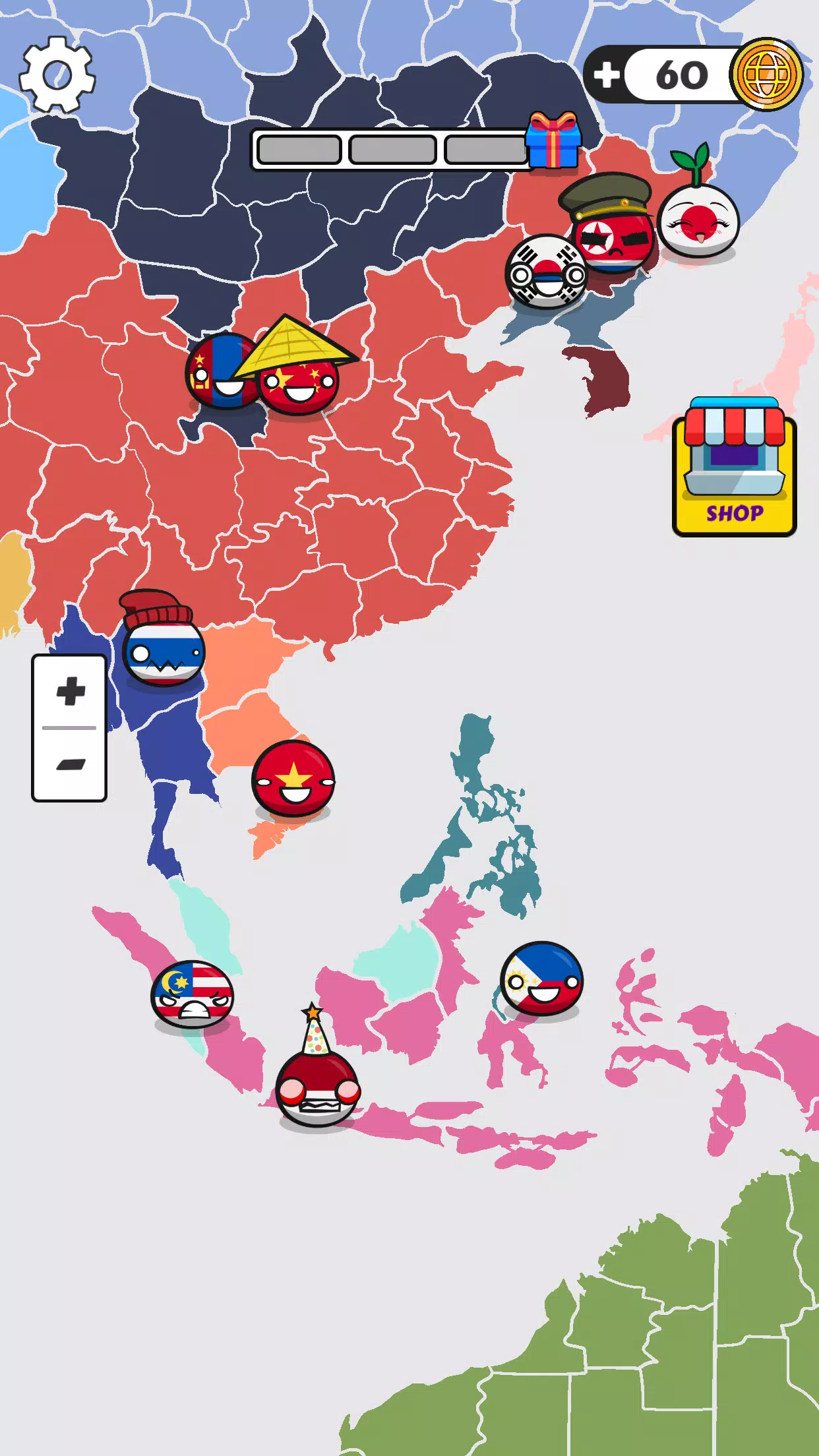 Country Balls: World War Ekran Görüntüsü 1
