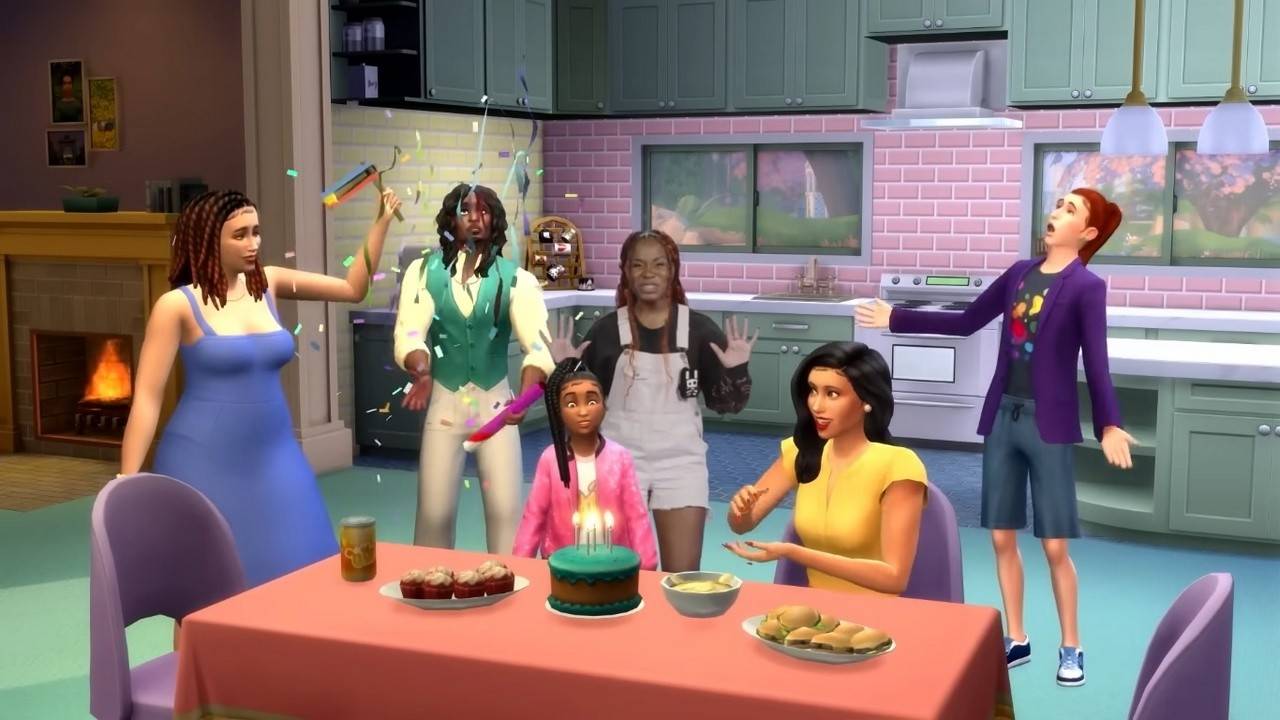Sims menandakan 25 tahun dengan barang percuma