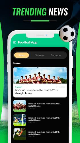 Live football: Live Soccer應用截圖第3張