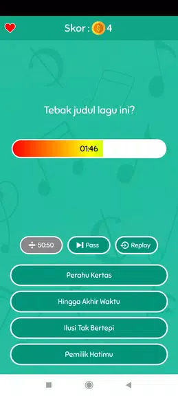 Game Tebak Lagu Captura de tela 3