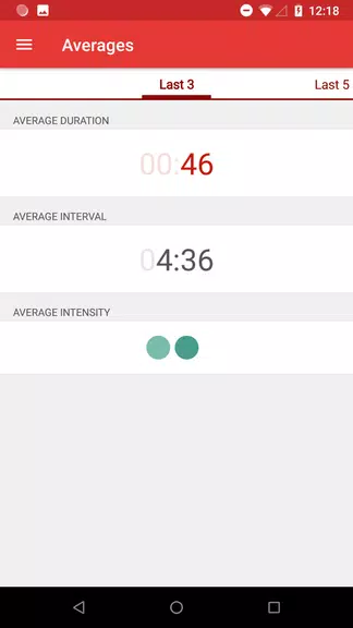 Contractions Timer for Labor Ảnh chụp màn hình 3