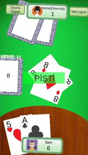 Klasik Pişti İnternetsiz Ekran Görüntüsü 2