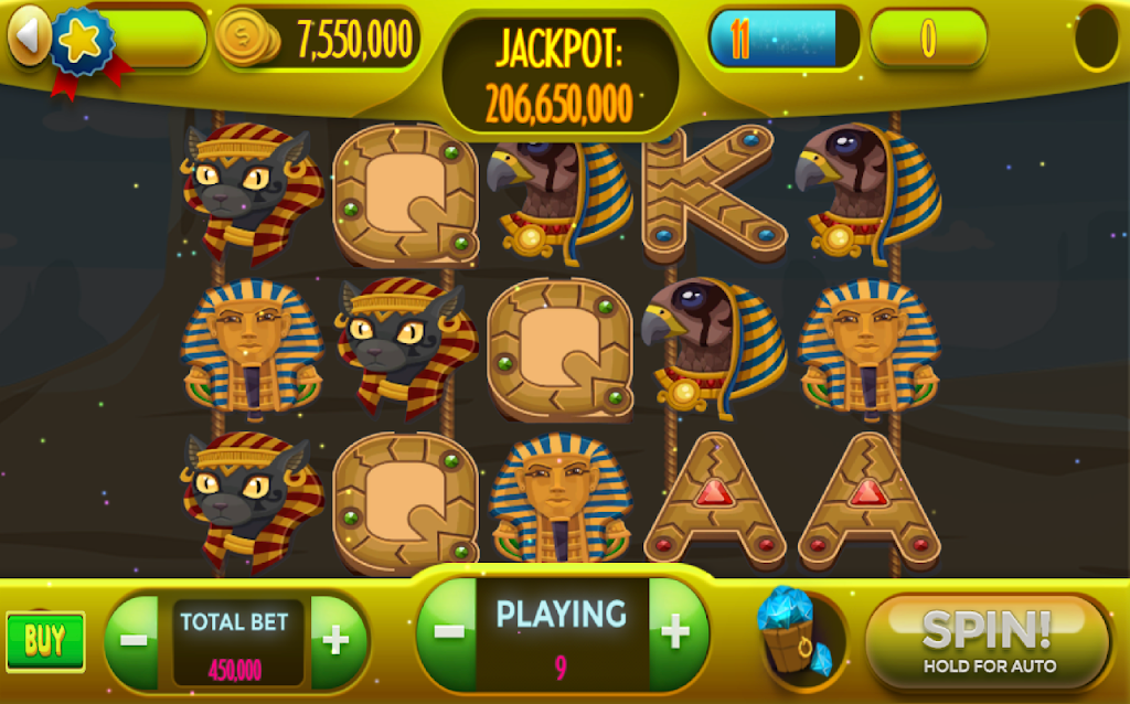 Egyptian Treasures Free Casino Slots Zrzut ekranu 0