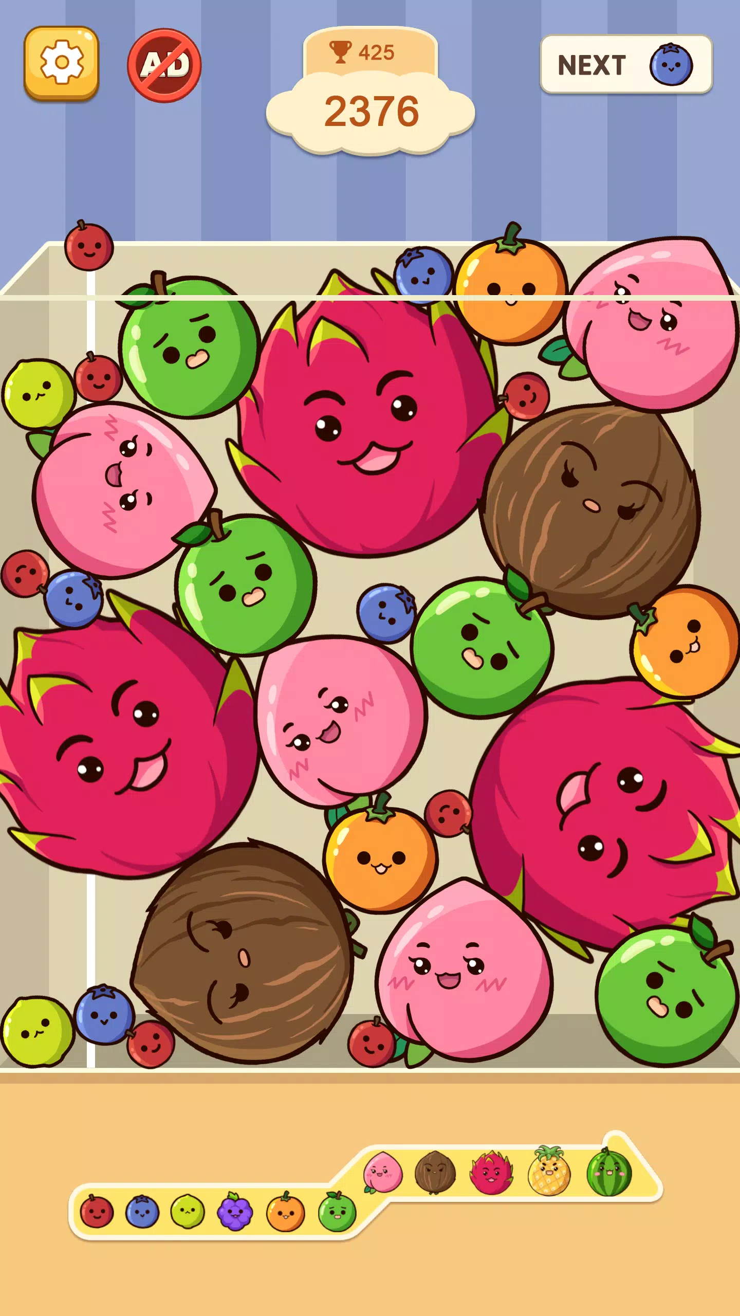 Fruit Merge: Juicy Drop Game স্ক্রিনশট 0