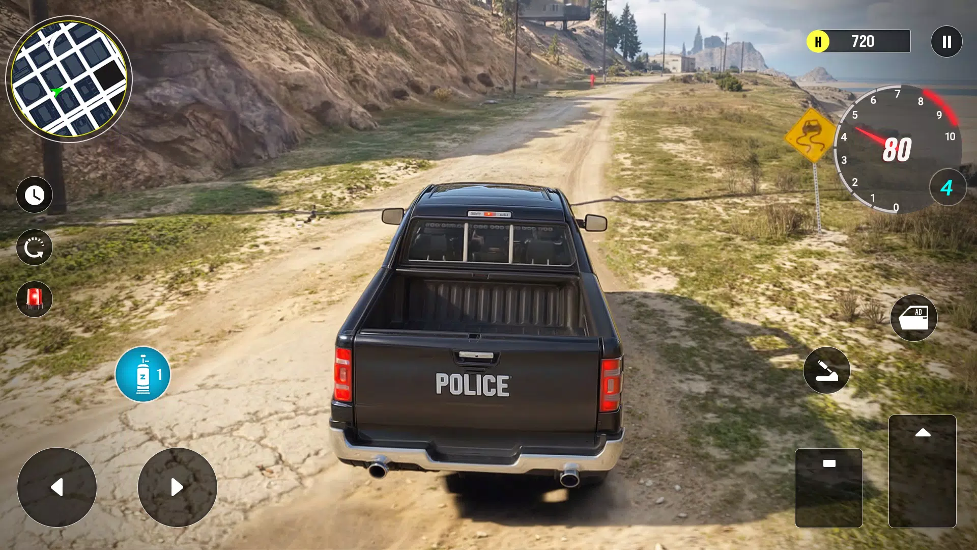 Police Van Crime Sim Games應用截圖第1張