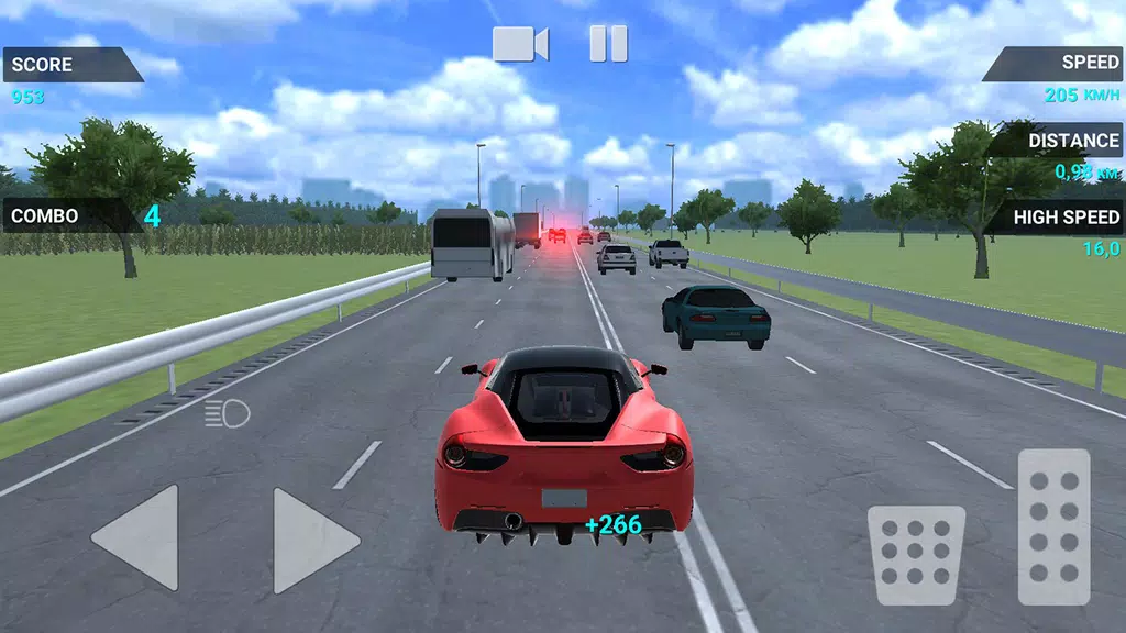 Traffic Racer Speeding Highway स्क्रीनशॉट 1
