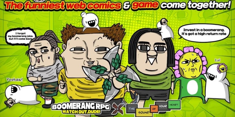 “ Boomerang RPG與韓國網絡連接，'您內心的聲音'”