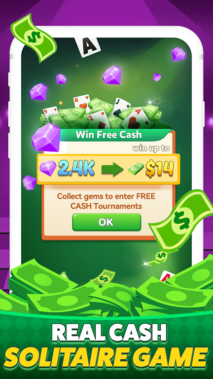Solitaire Clash-Win Cash スクリーンショット 3