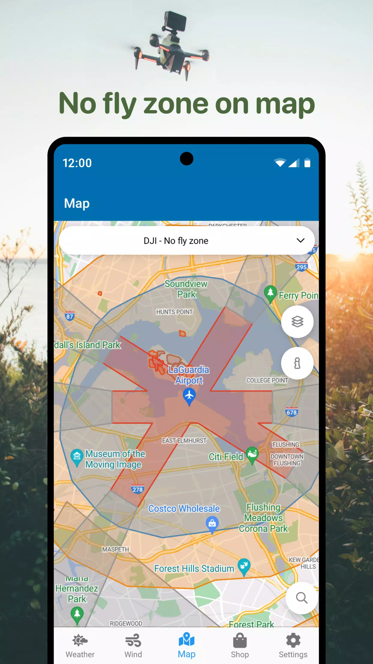Drone App: Forecast for UAV Screenshot 1