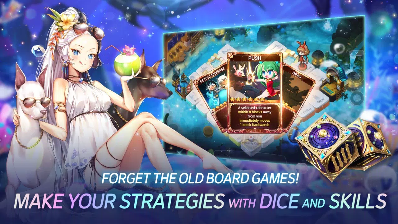 Game of Dice: Board&Card&Anime スクリーンショット 2