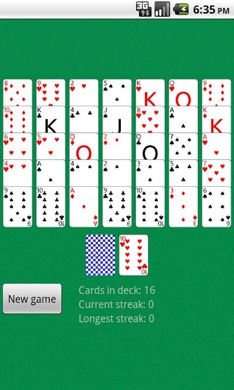 Schermata Solitaire Golf HD by CP apps 3