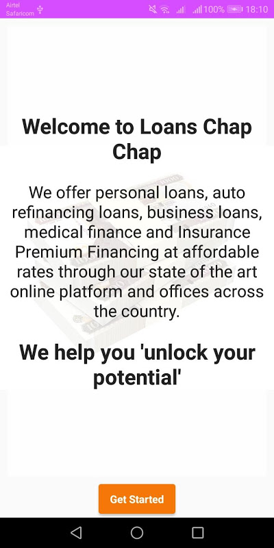 Loans Chap Chap Captura de pantalla 1