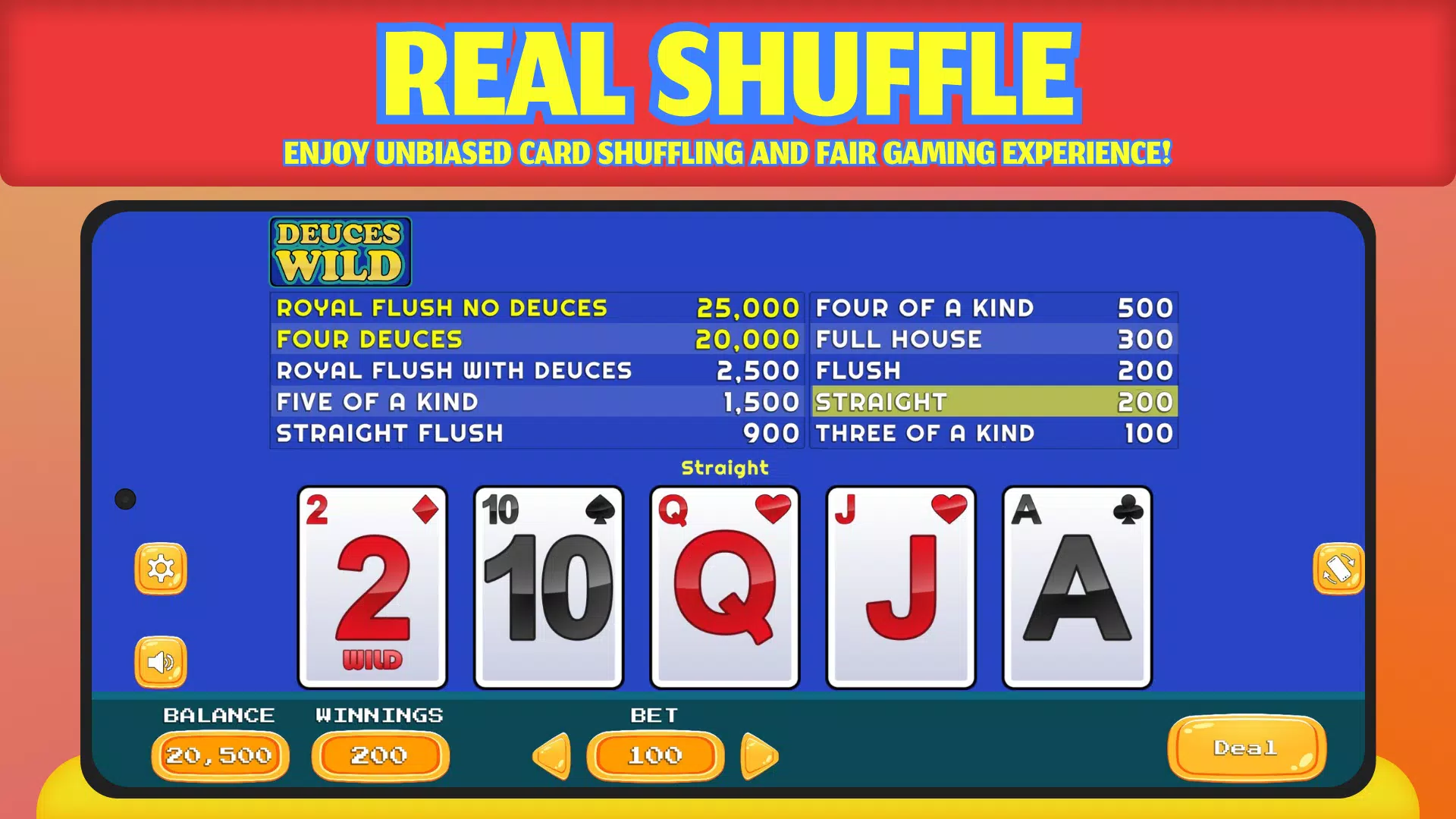 Deuces Wild 스크린샷 1