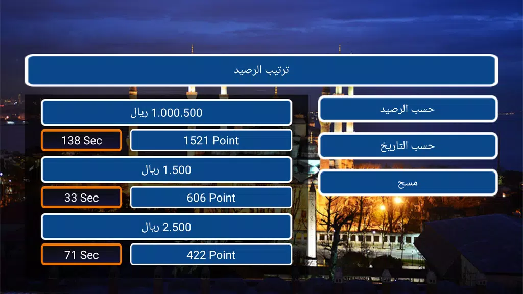 من سيربح الحسنات الإسلامية Zrzut ekranu 2