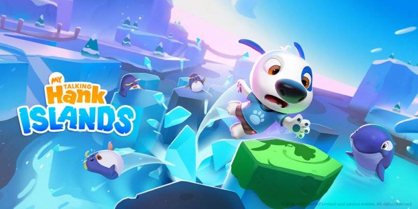 My Talking Hank : Islands는 New Ice Island의 추가로 더 시원해집니다.