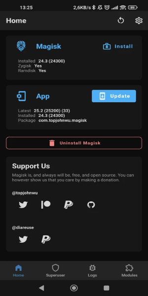 Magisk Manager應用截圖第2張