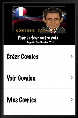 comic Sarkozy Скриншот 0
